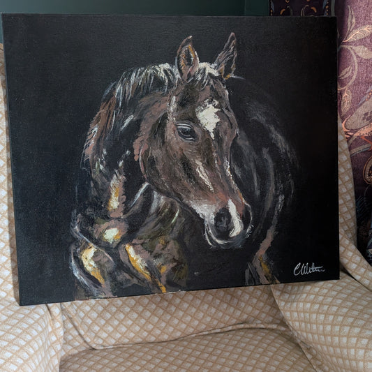 'Courage', Original Oil Painting