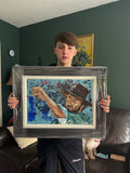 Professionally Framed Original ‘The man, the legend’