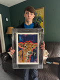 Framed original artwork ‘Flat White’
