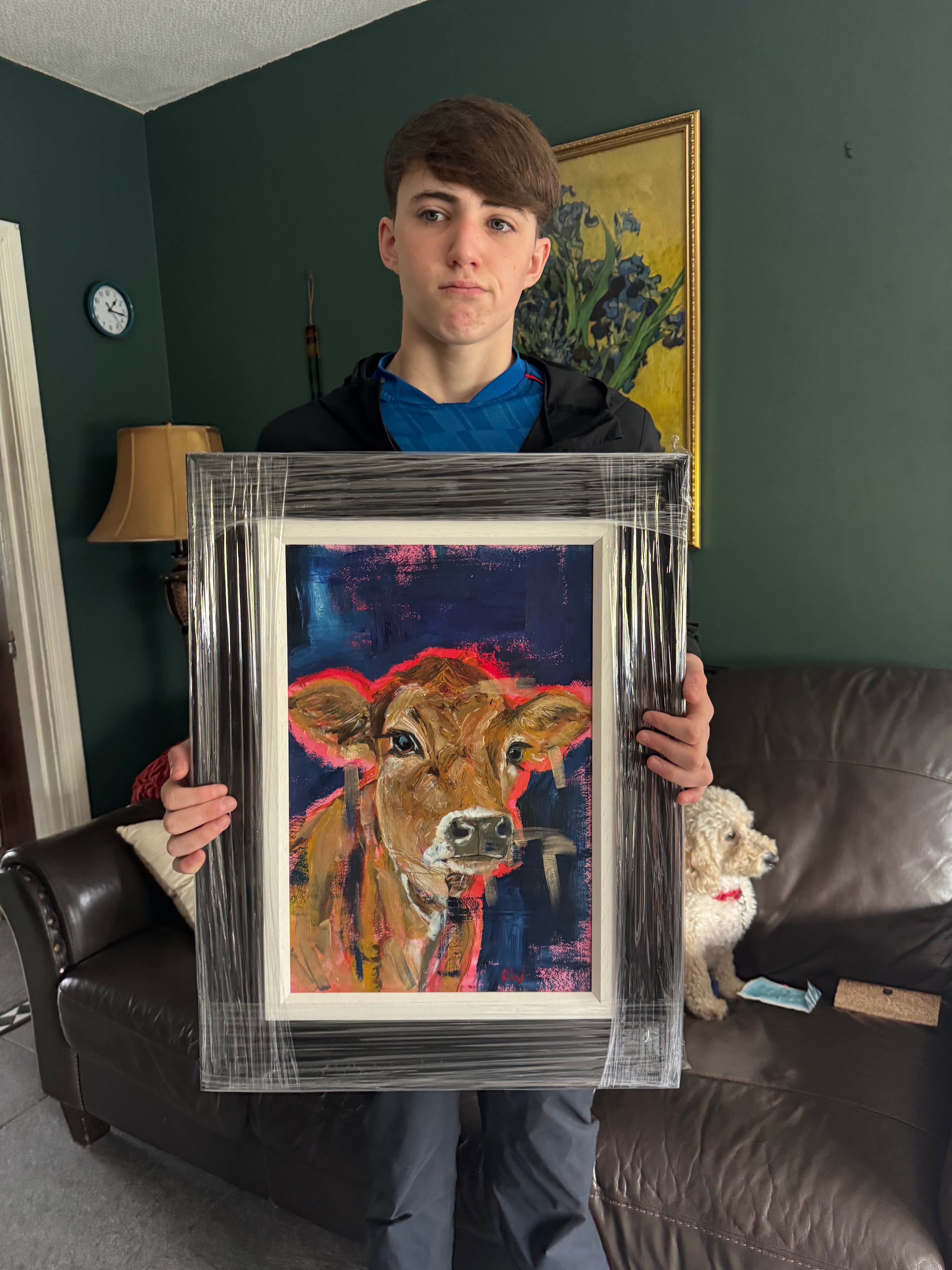 Framed original artwork ‘Flat White’