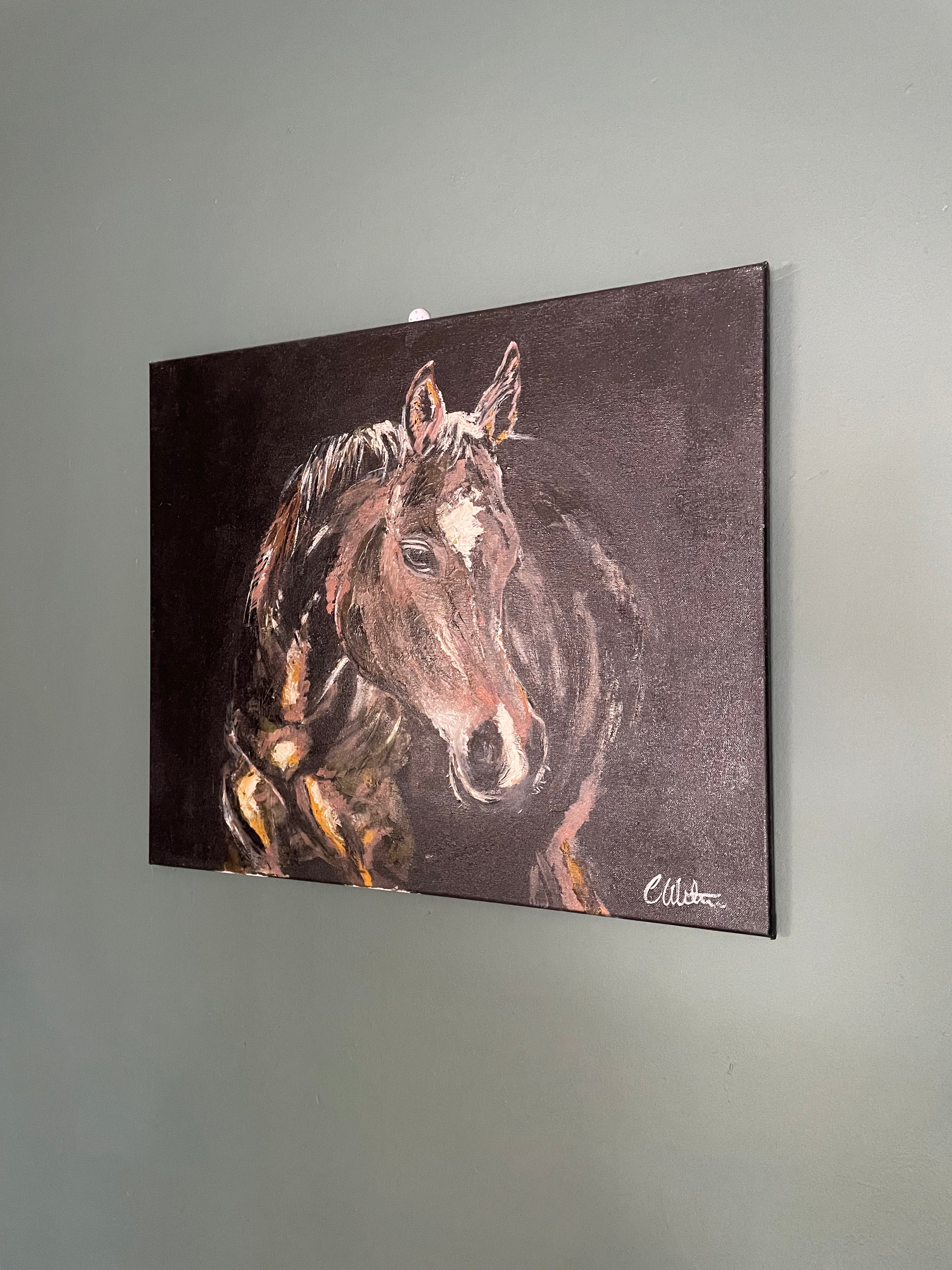 'Courage', Original Oil Painting