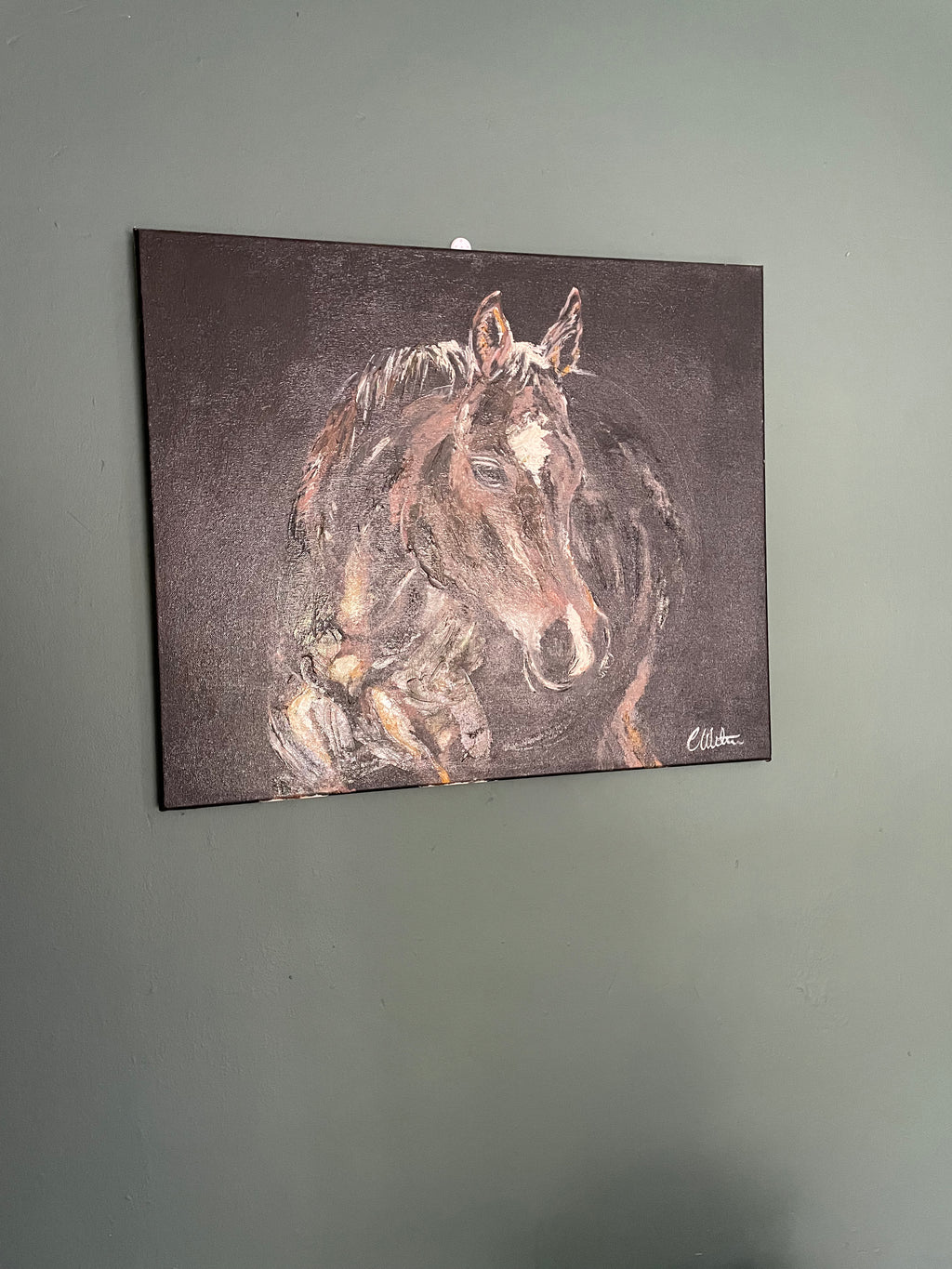 'Courage', Original Oil Painting