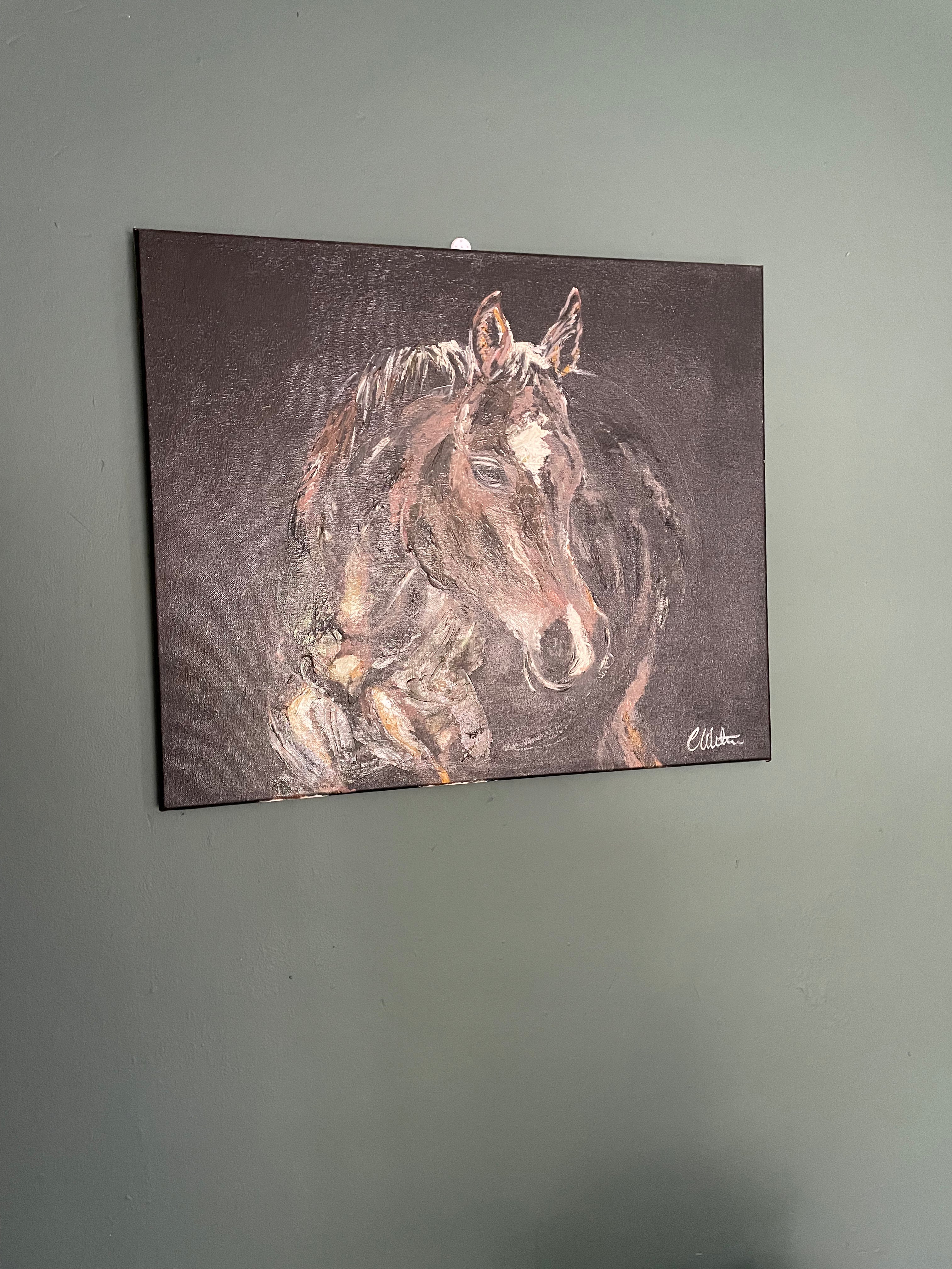 'Courage', Original Oil Painting