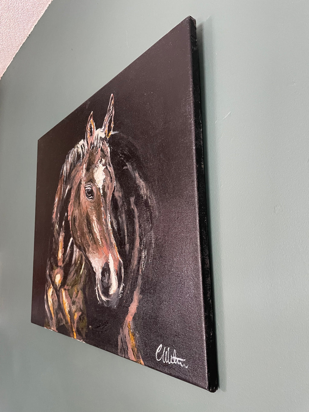 'Courage', Original Oil Painting