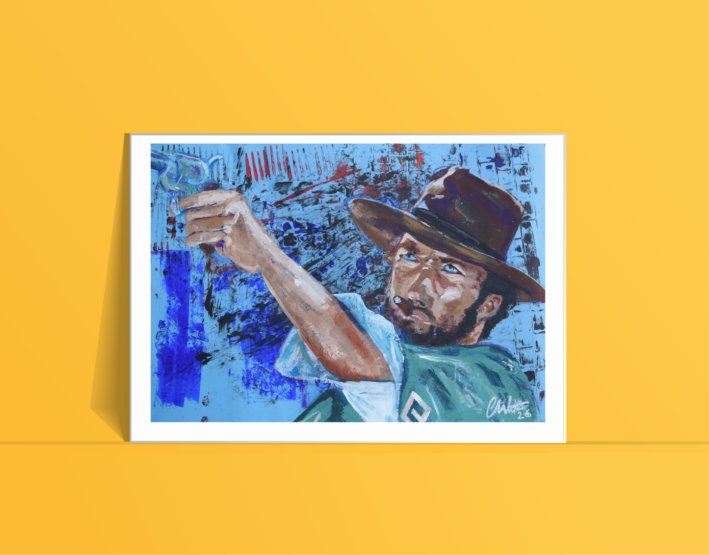Limited Edition Signed Fine Art Prints  ‘The Man, The Legend'